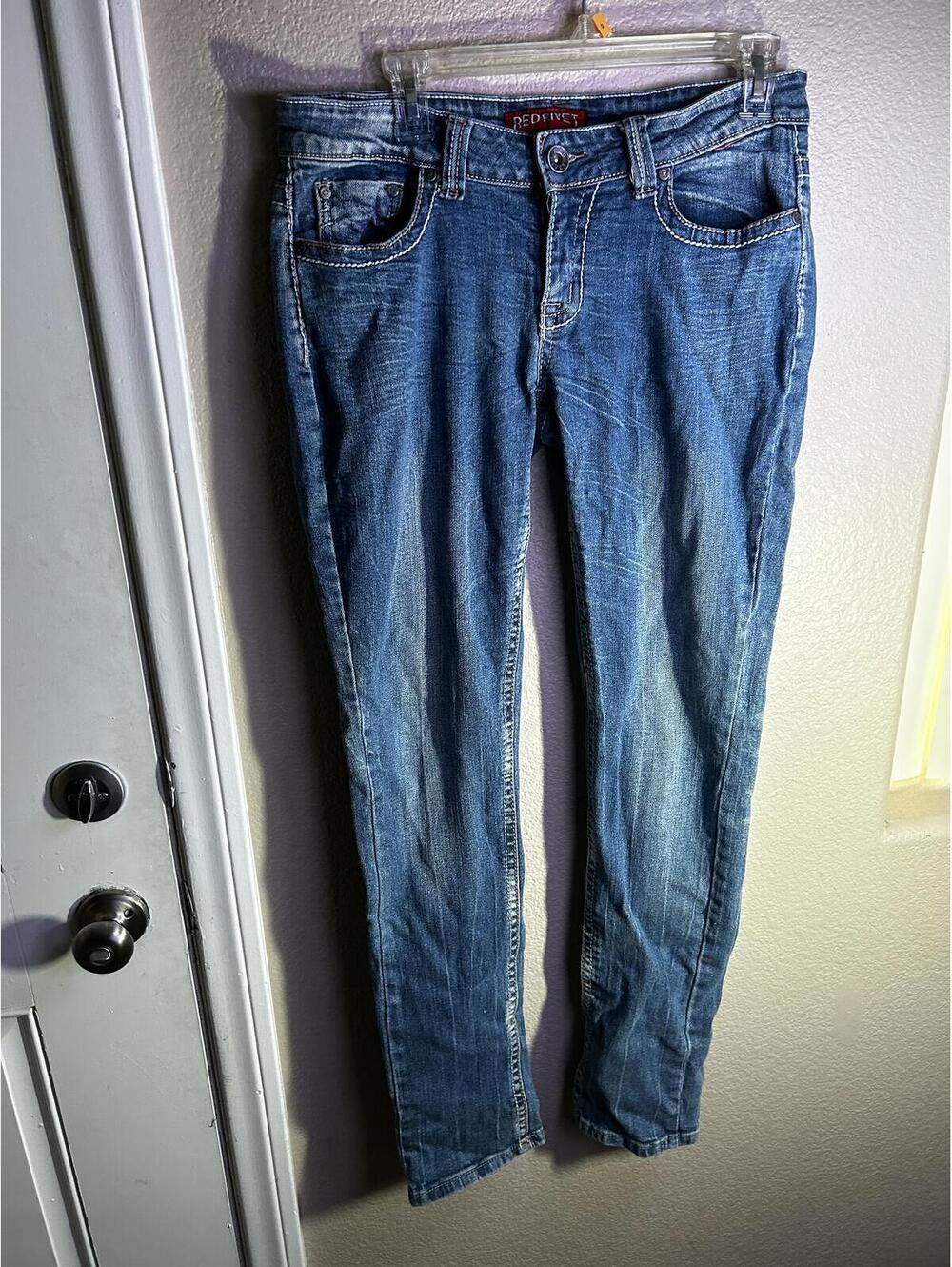 Red Rivet Women's Blue Denim Jeans Size 11